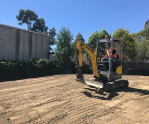 excavator training melbourne